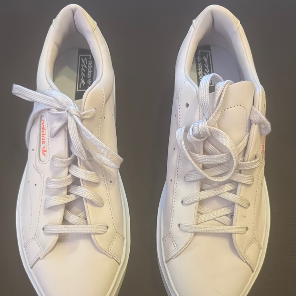 Adidas pink Lace-Up Sneakers